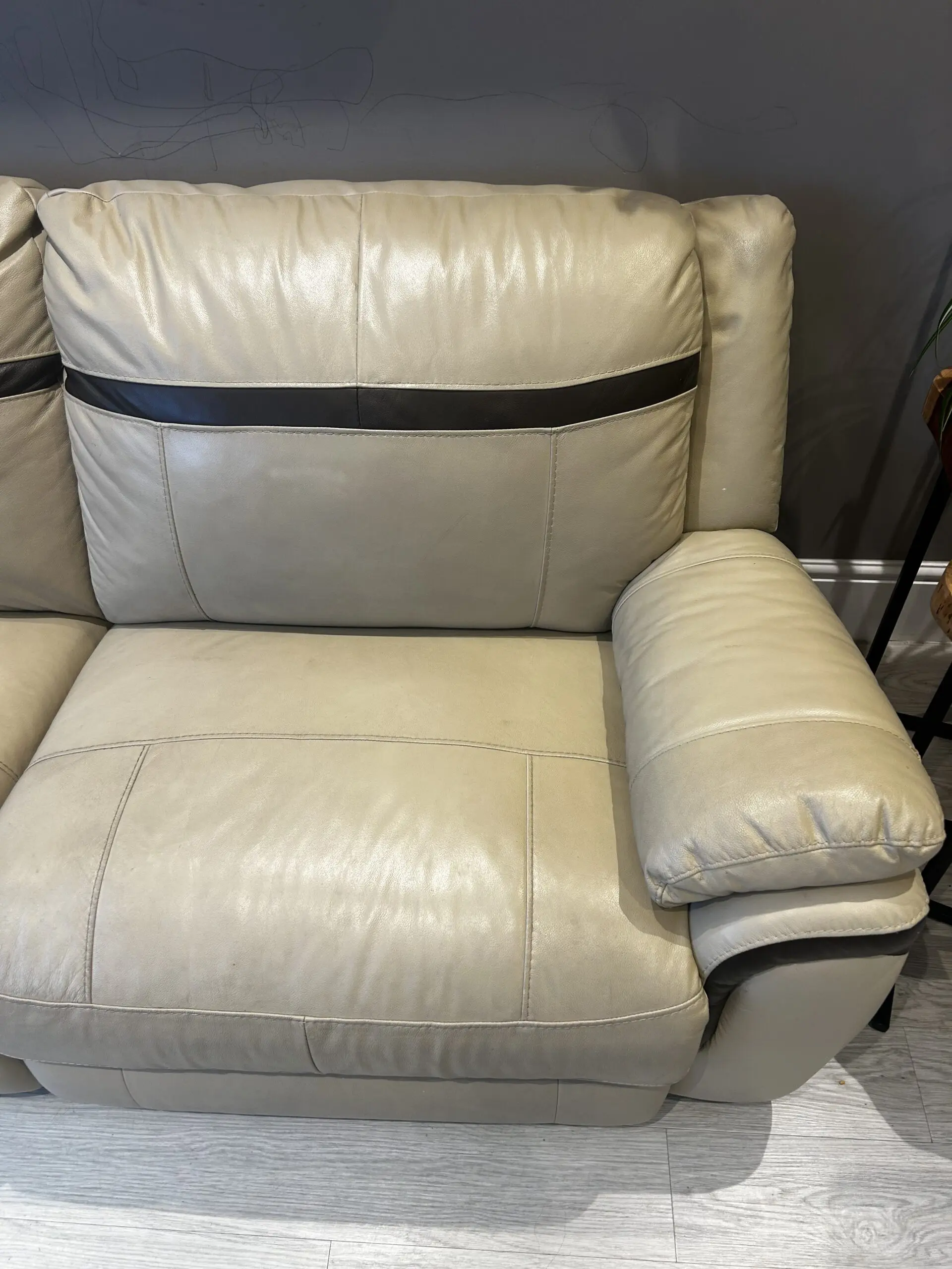 Electric recliner leather SCS Sofa