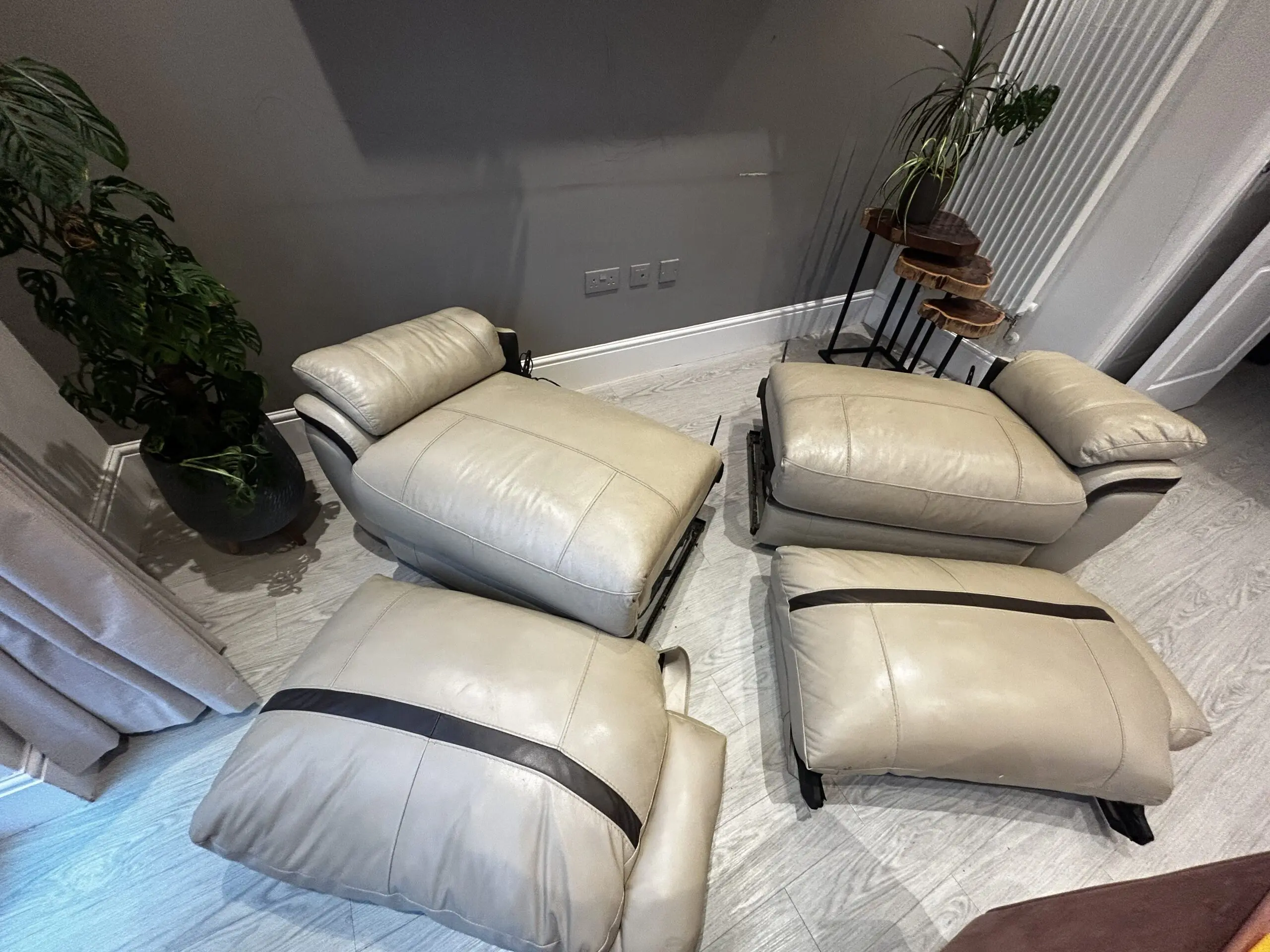 Electric recliner leather SCS Sofa