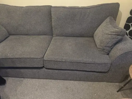 Next grey tweed sofa