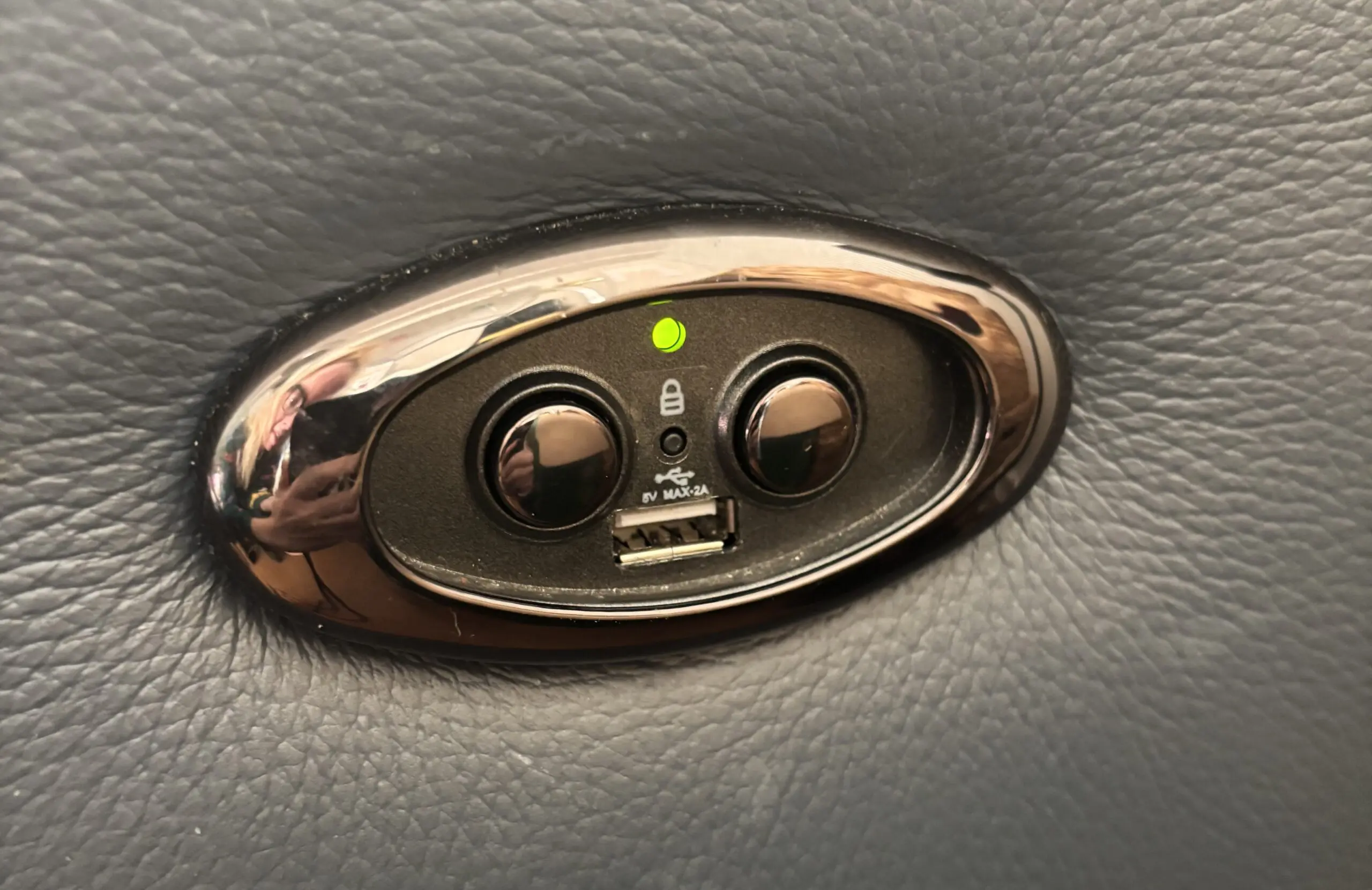 Furniture Village recliner 3 seater sofa and recliner armchair in ocean blue (petit range)