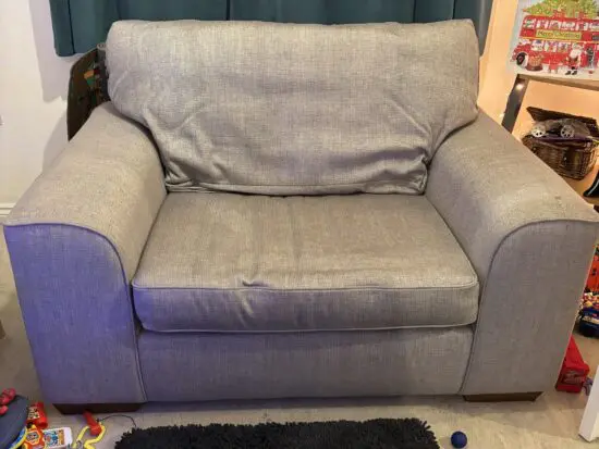 Large 1/2 seater love seat