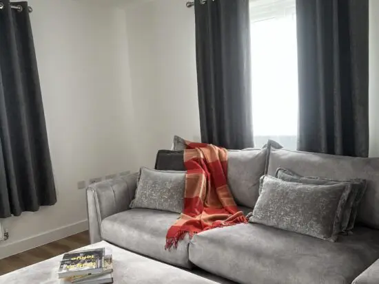 Premium Left Hand Facing Arm 4 Piece Open End Corner.