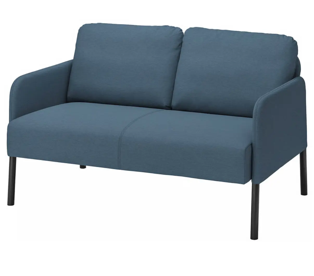 GLOSTAD 2-seat sofa, Knisa medium blue