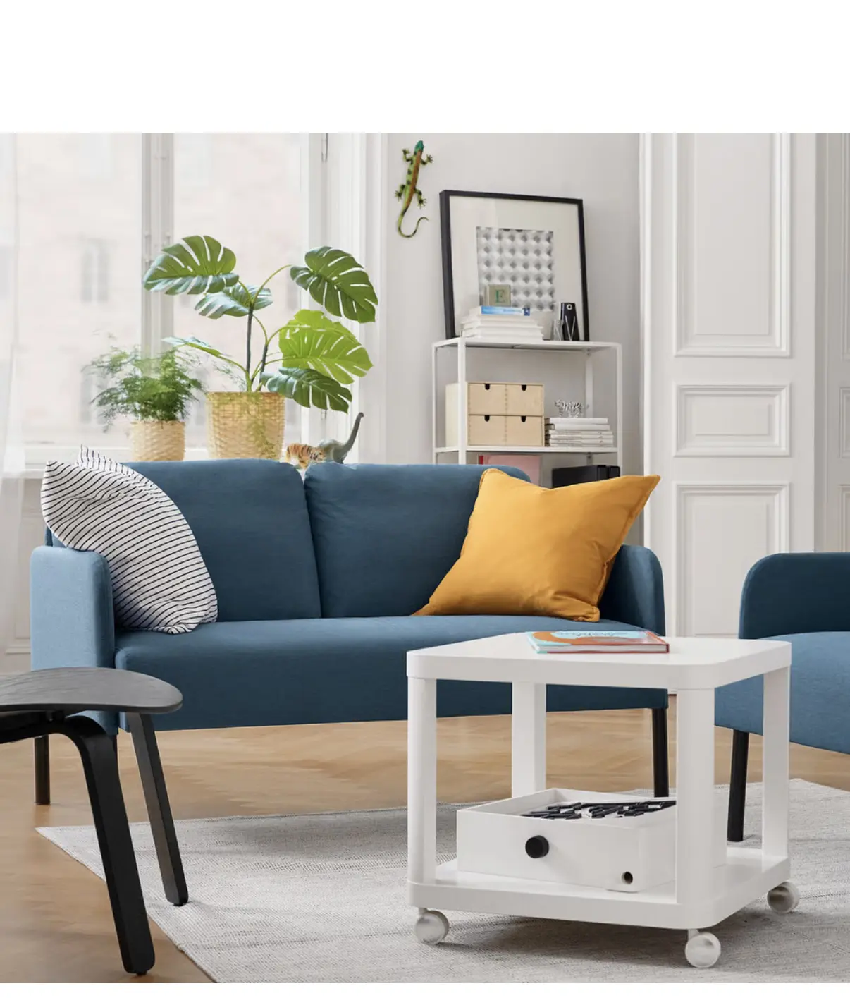 GLOSTAD 2-seat sofa, Knisa medium blue