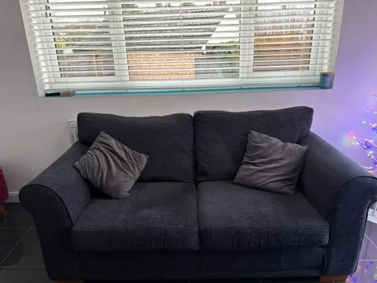 Next 2 seater sofa and arm chair