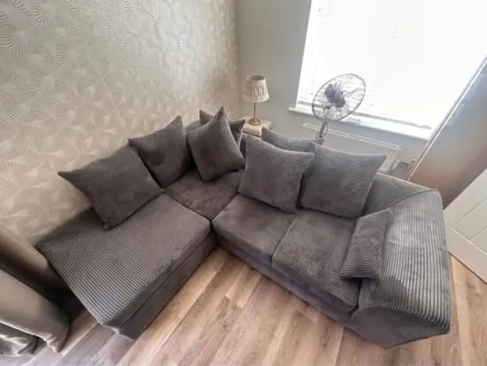 Jumbo Cord Corner Sofa