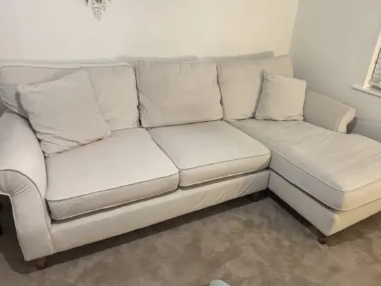 Next Ashford Corner sofa in colour Oyster