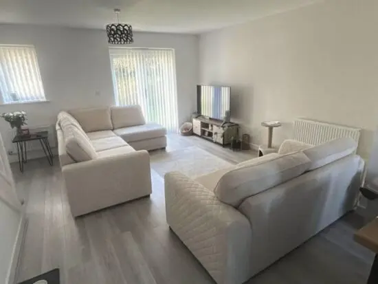 DFS Beige orka corner & 3 seater