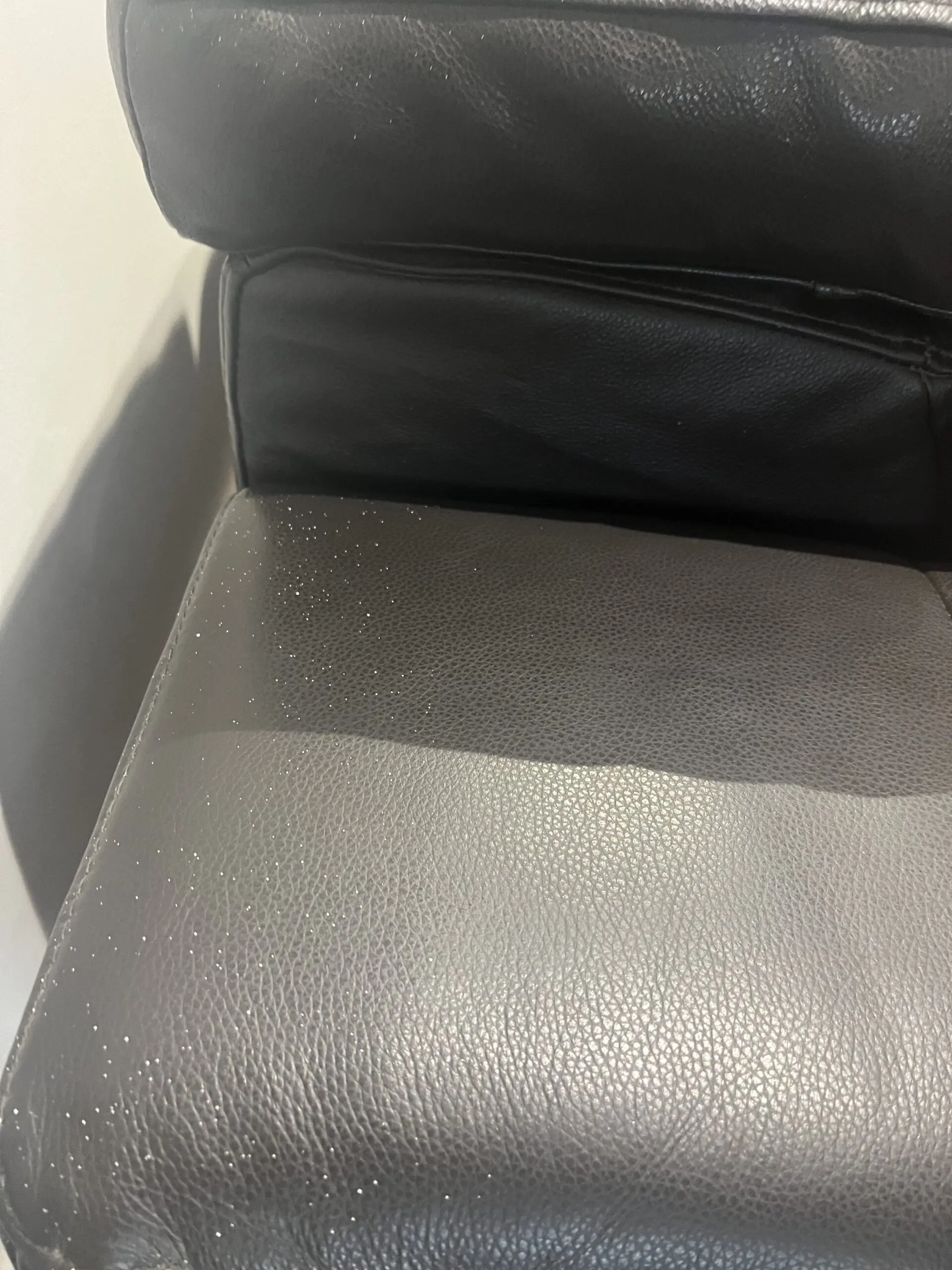 DFS Chocolate Brown Corner Sofa