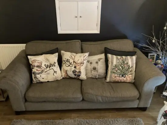 Grey 3 seater DFS sofa