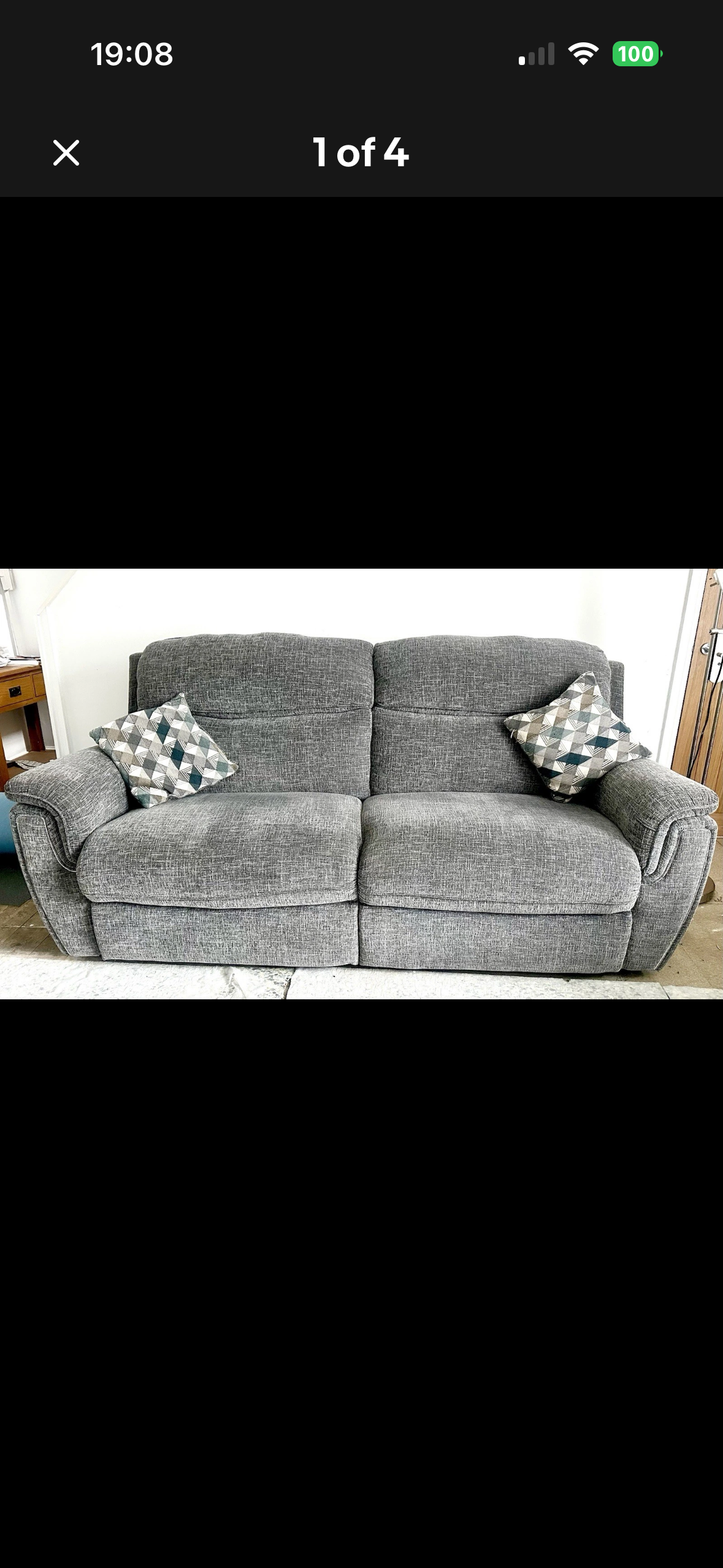 SCS Ashton 3 &2 seater settee
