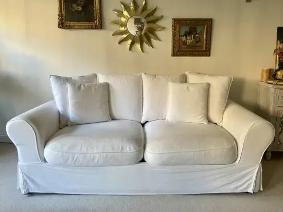 Maisons du Monde Ivory Sofa