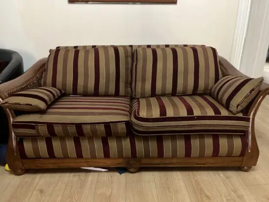 Wooden frame bespoke sofa
