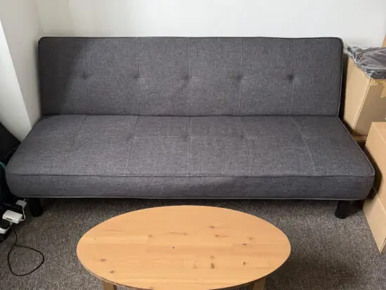 Argos Home Patsy Fabric 2 Seater ClicClac SofaBed - Charcoal