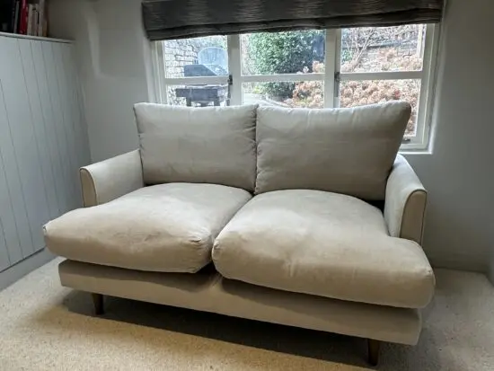 Arlo and Jacob, Ralph Medium Sofa, Designer fabric, current RRP 2695