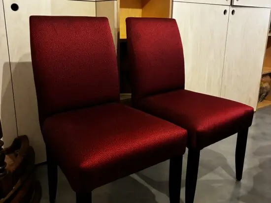 2 dining room chairs