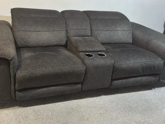 DFS Sonder 2 Seater Power Recliner Sofa With Console