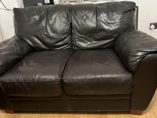 DFS Black Sofa