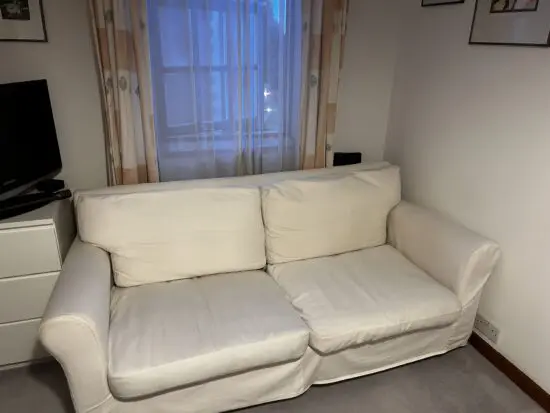 Habitat cream sofa bed