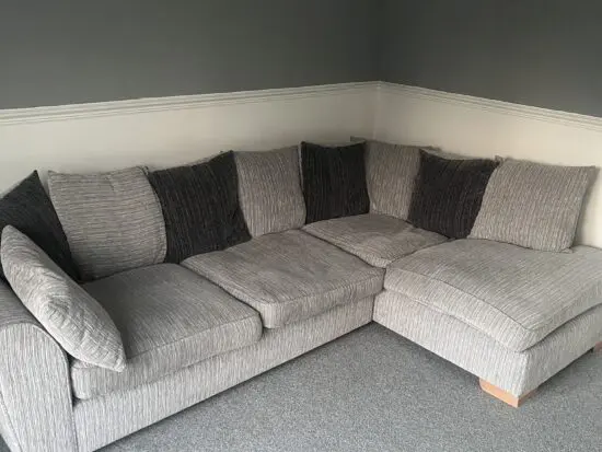 DFS Grey Sofa, less than 2 years old in perfect condition!