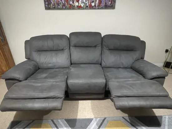 3 Seater Manual recliner sofa