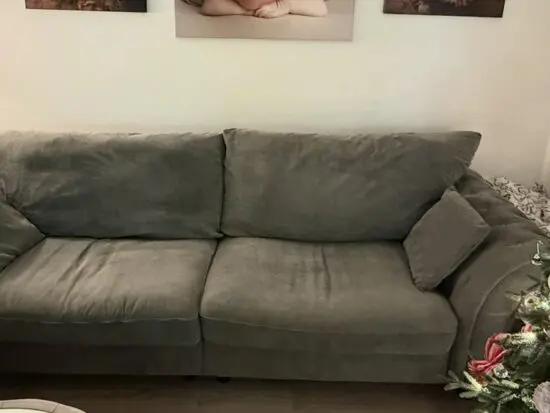 Sofaclub 4 seater Windsor steel grey sofa