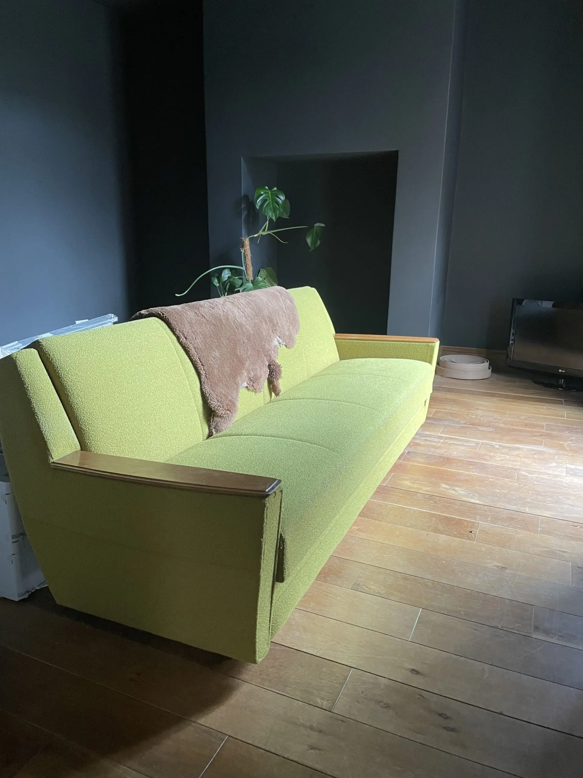 Mid Century Danish Teak Sofa, Mid 20th Century
