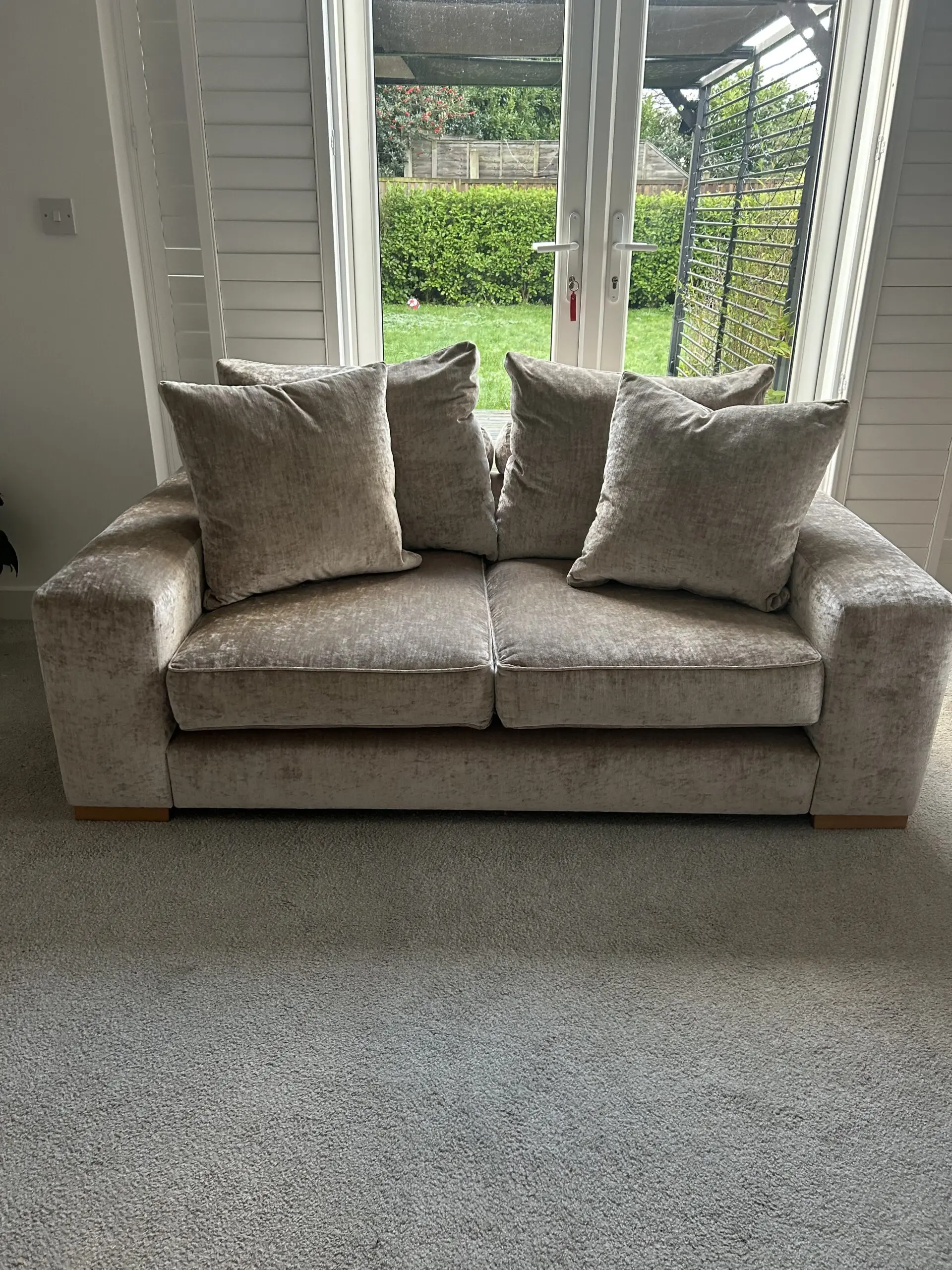 Darling’s Of Chelsea Velvet Sofa