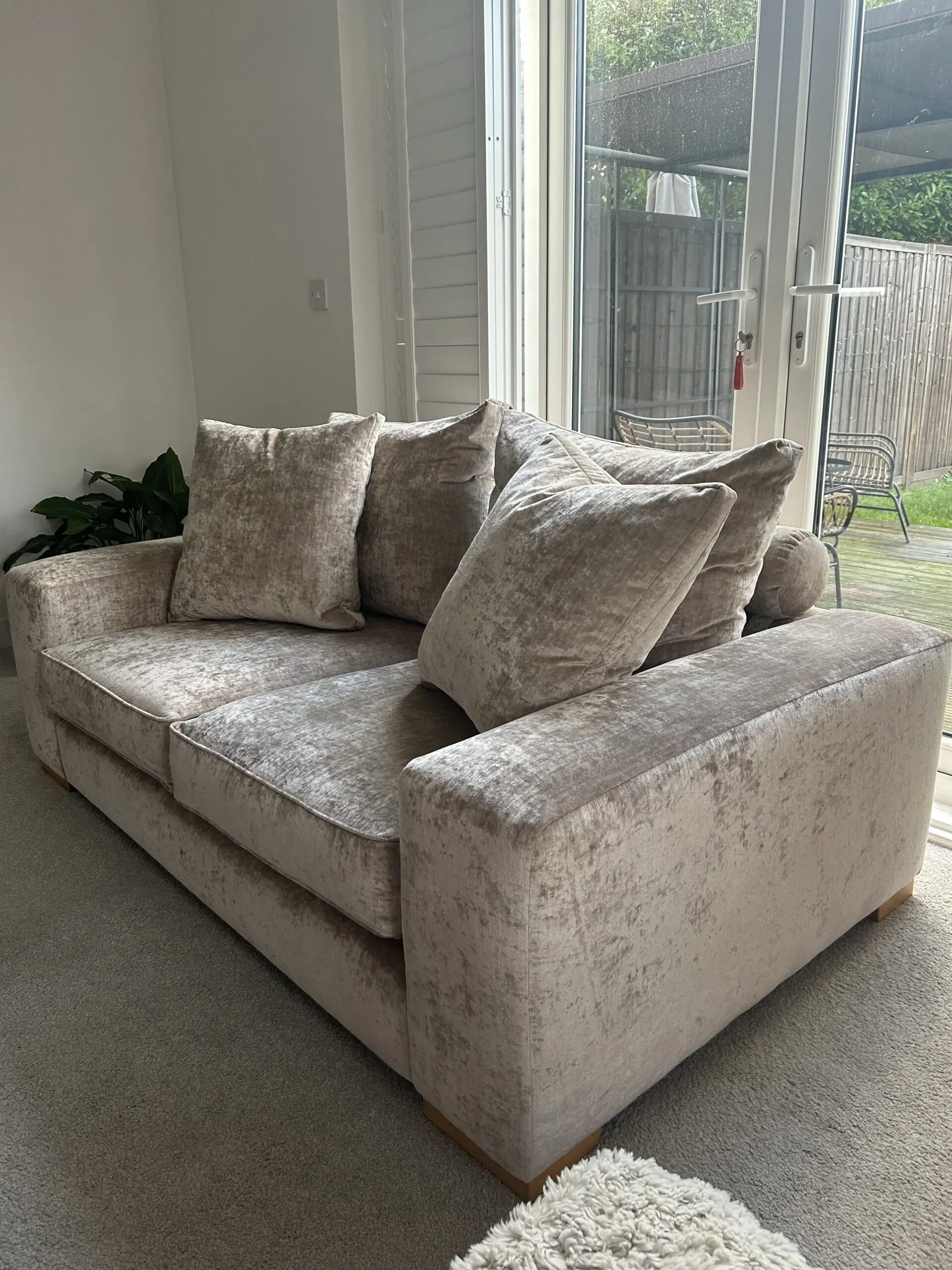 Darling’s Of Chelsea Velvet Sofa