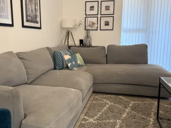 West Elm Corner Sofa