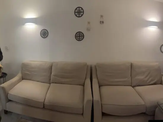 Mark & Spencer sofa cream