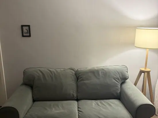 IKEA Ektorp 2 seat-sofa | Barely Used | Hakebo Grey-Green