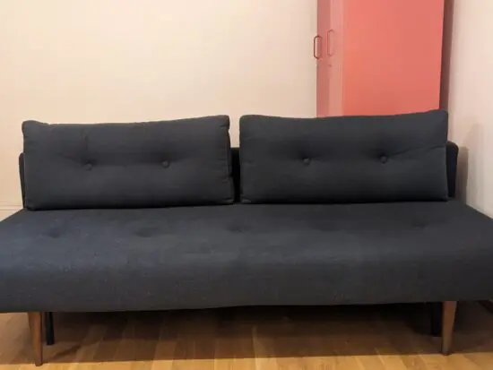 John Lewis Sofa Bed - Navy - Pocket Sprung Mattress