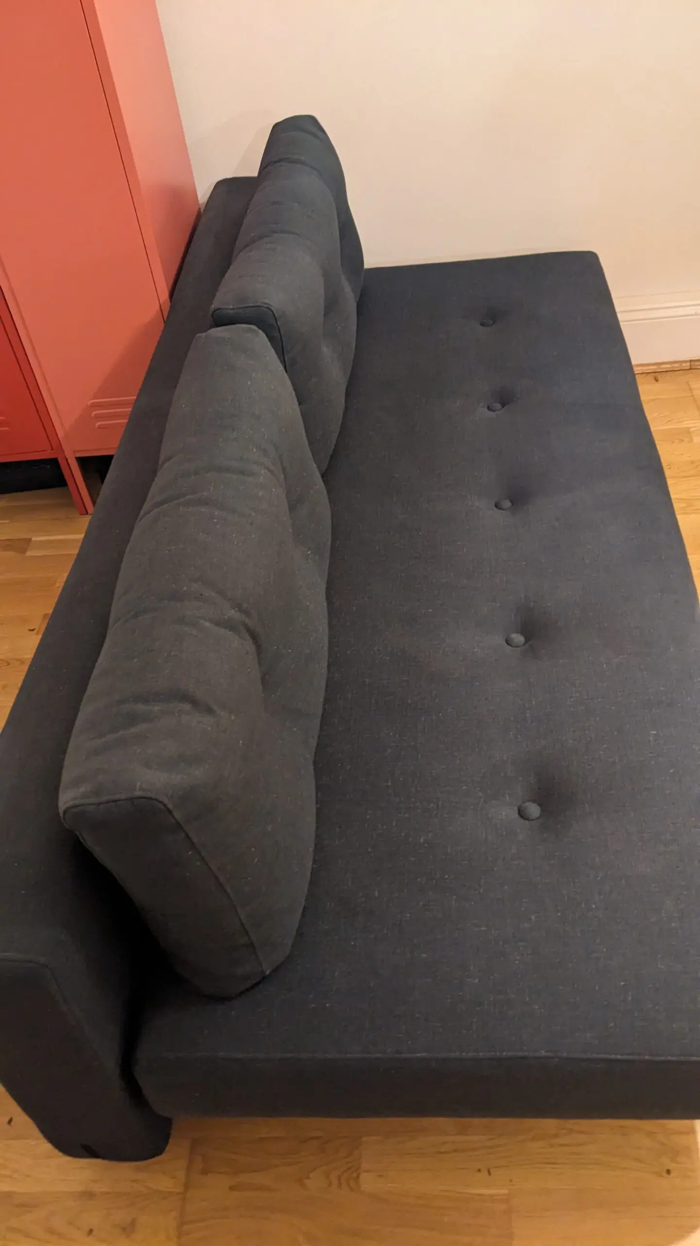 John Lewis Sofa Bed - Navy - Pocket Sprung Mattress