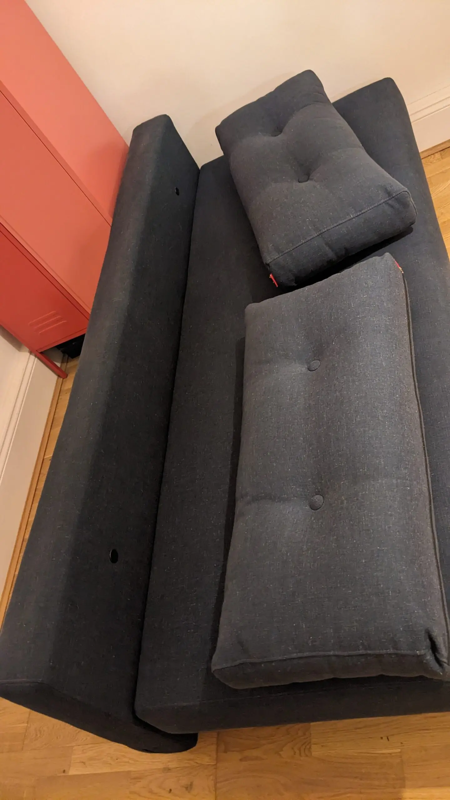 John Lewis Sofa Bed - Navy - Pocket Sprung Mattress