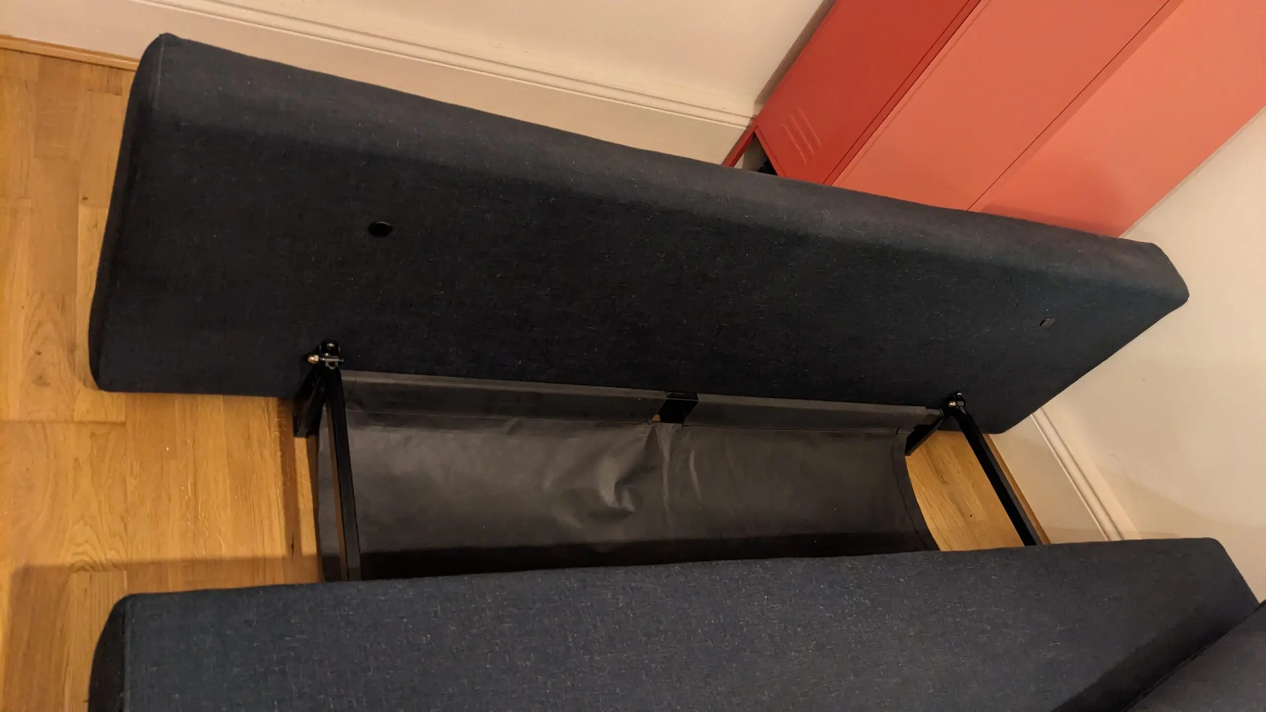 John Lewis Sofa Bed - Navy - Pocket Sprung Mattress