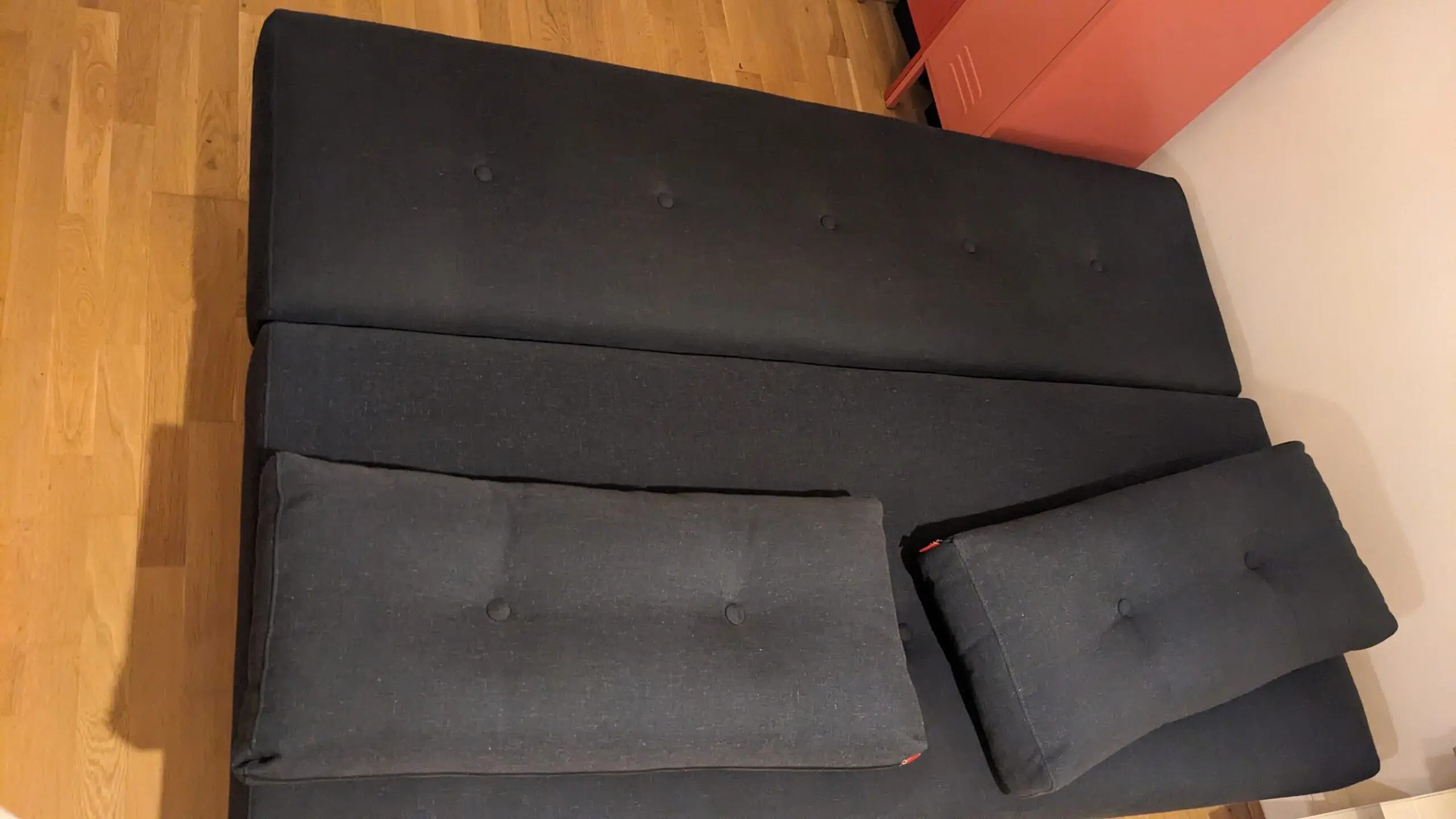 John Lewis Sofa Bed - Navy - Pocket Sprung Mattress