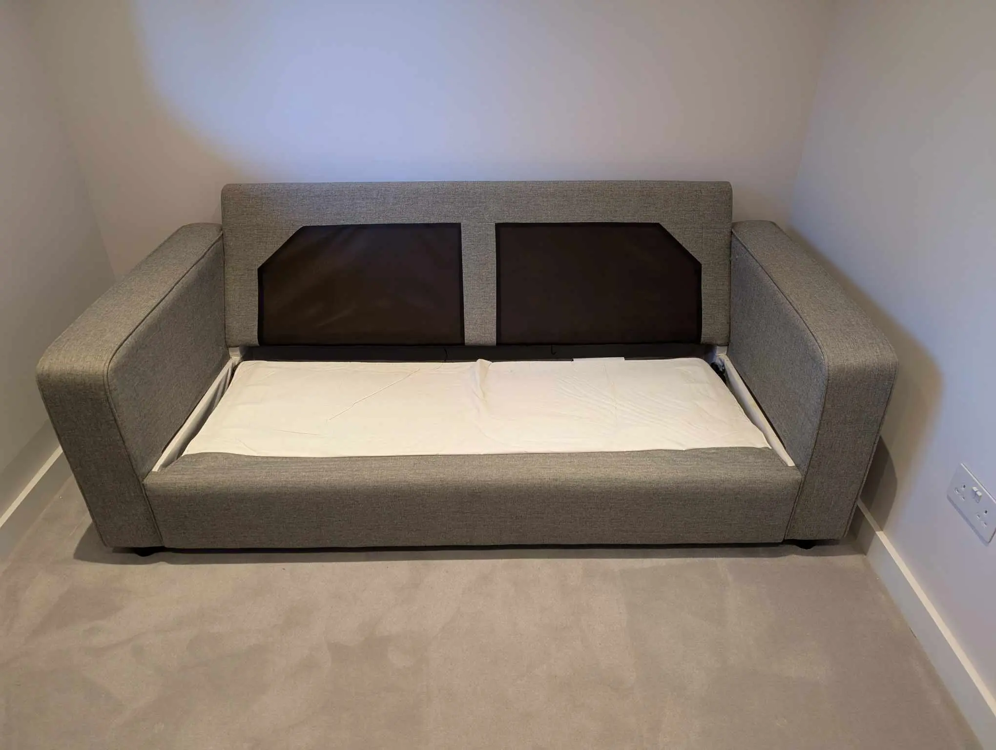 Grey Sofaworks Two Seater Sofa Bed