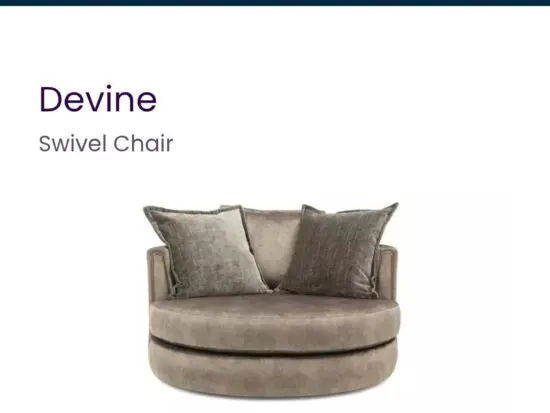 Devine swivel chair