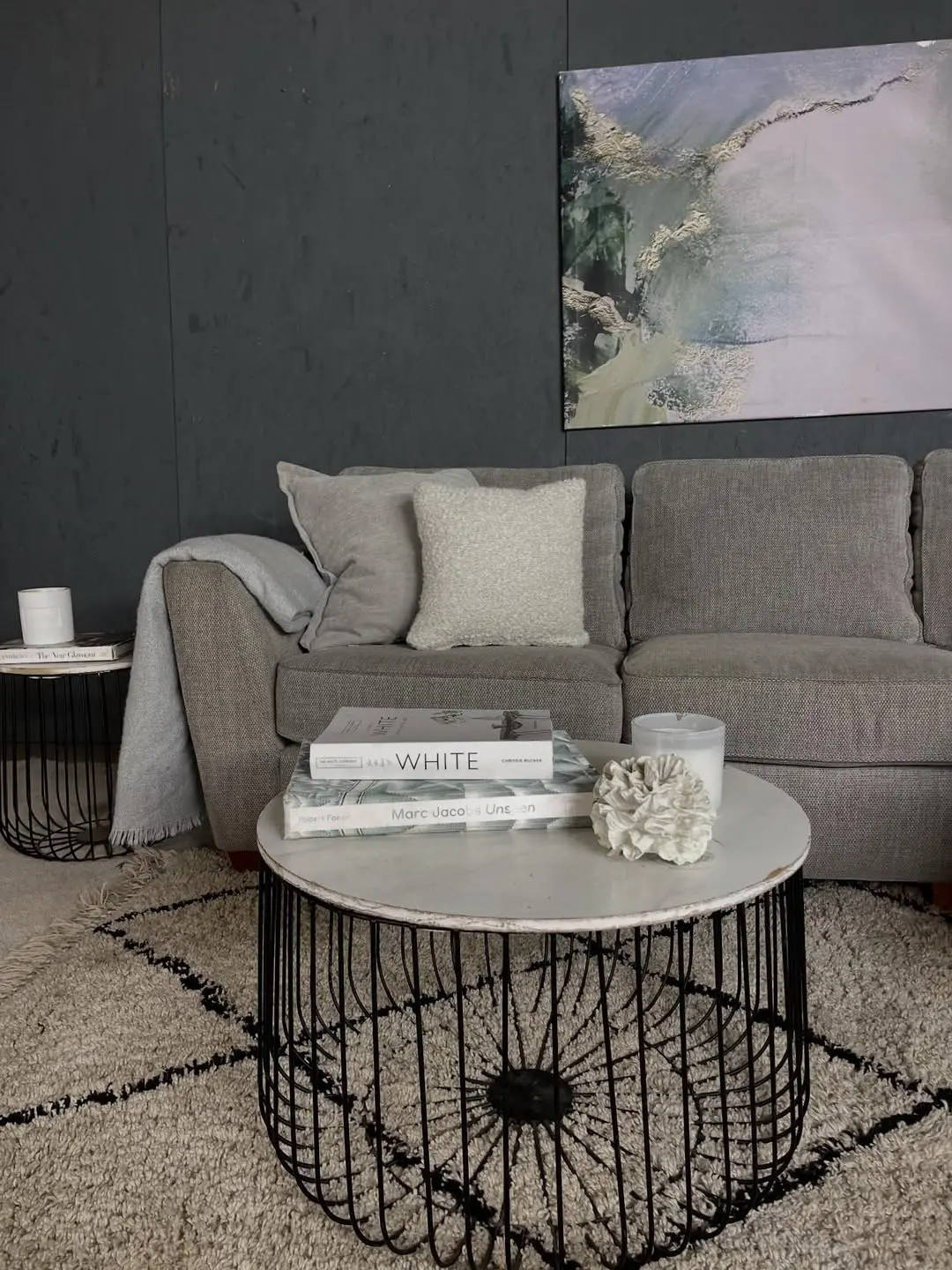 DFS Sophia Beige L Shape Corner Sofa With Chaise Lounge For Sale