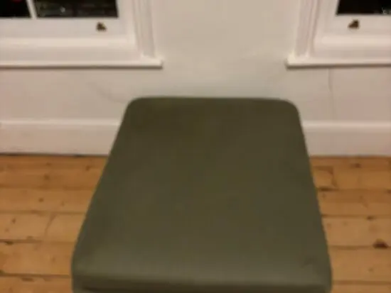 Ikea Vallentuna green single sofa bed