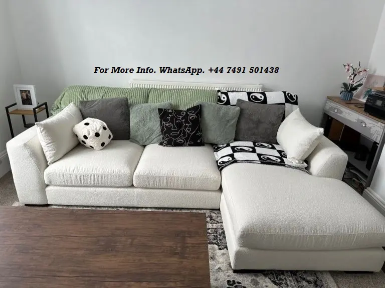 DFS - Calix Left Hand Facing Large Chaise End Sofa