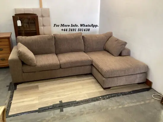 Dfs Calix Brown Sofa For Sale