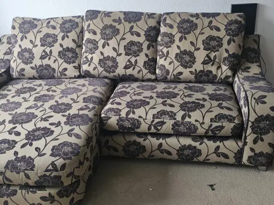 DFS Brown Cornor Sofa