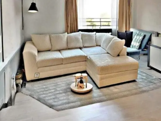 cream dylan corner sofa
