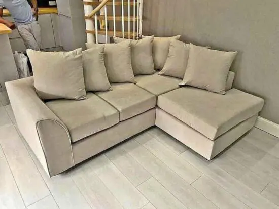 cream dylan corner sofa set