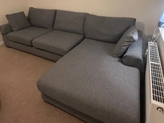 Grey Next Stamford L-shaped sofa, in great condition.