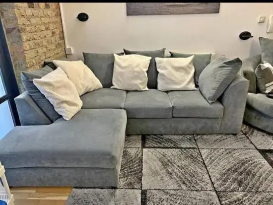 Grey Dylan corner sofa
