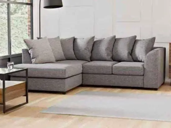 Grey Dylan corner sofa