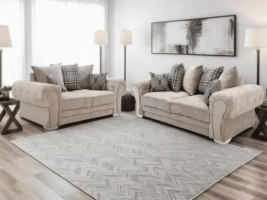 Mink verona 3+2 seater sofa